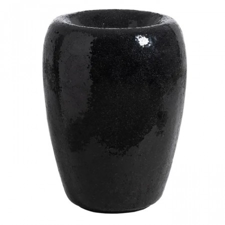 Vase svart 46x46x71