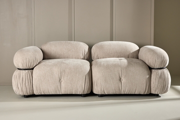 Mika 2-seter sofa beige