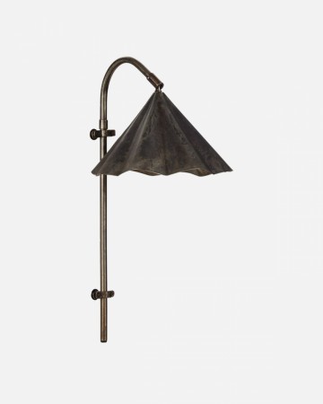 Vegglampe, HDFlola, Antikk brun