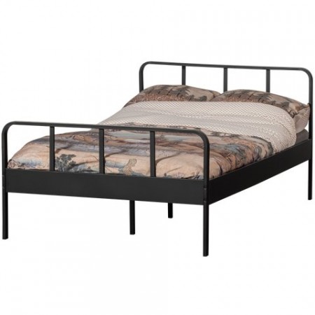 WOOOD MEES BED METAL BLACK 120x200CM
