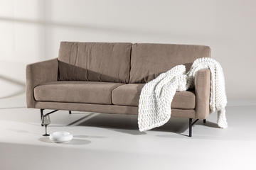 Sky 3-seter sofa brun 