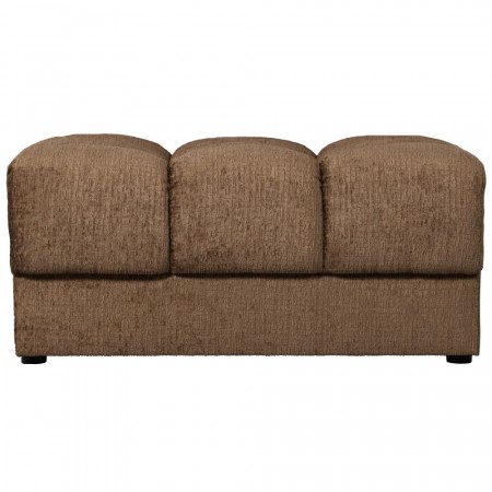 WOOOD SECOND DATE HOCKER STRUCTURE VELVET BRASS