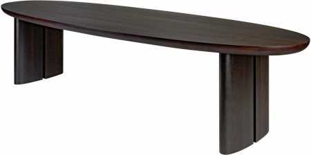 Durban ovalt 330 x 105 cm spisebord.