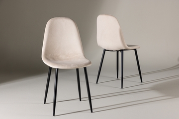 BESTSELGER Polar 2pk spisestol beige