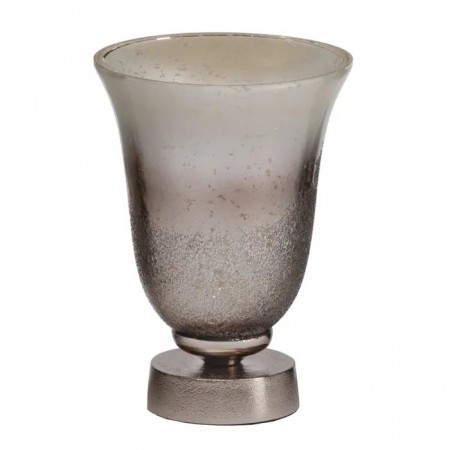 Vase sølv 17x17x22