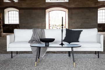 Zoom 3-seter sofa lysebeige
