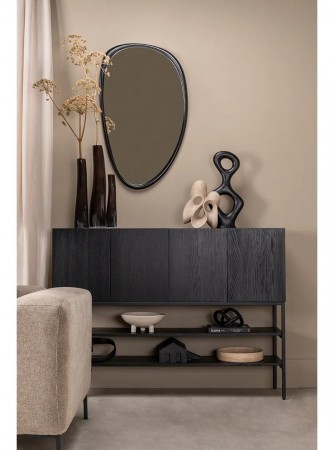 DAWSON  BLACK 145X35X107 CM