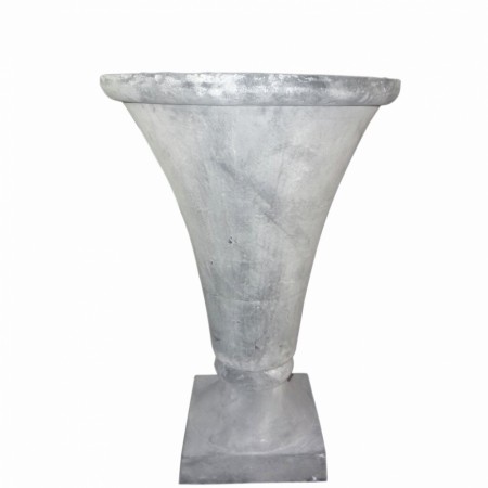 Urne grå jern 90 cm 