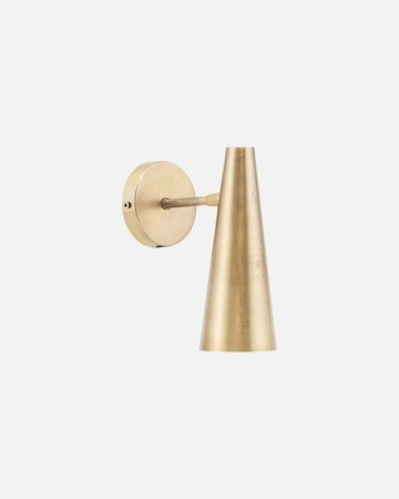 Vegglampe, HDPrecise, Messing