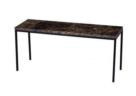 WESTFORD COFFEE TABLE MARBLE BROWN 90X30X40