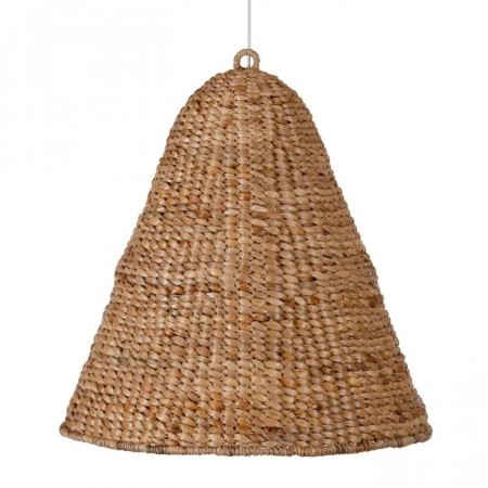 Taklampe natur 60x60x65