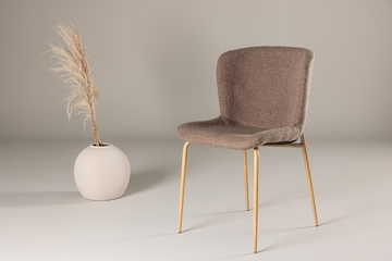 Modesto 2pk spisestol brun
