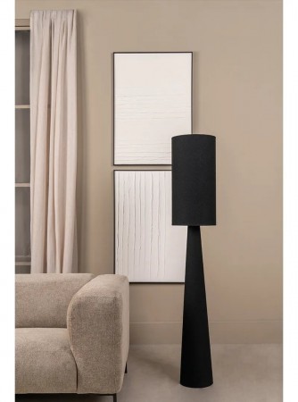 ATTICA FLOOR LAMP BLACK 30x30x168cm