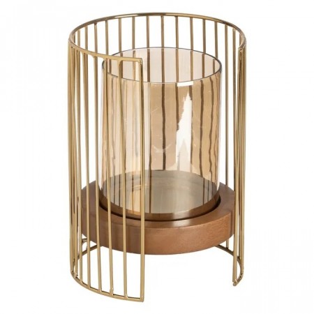 Lysestake gullbrun 18x18x25