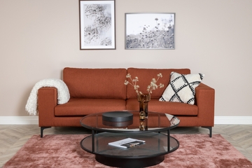 Bolero 3-seter sofa rød 